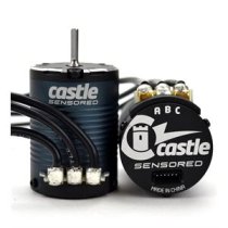 Castle Creaions Sensored 1406 Brushless Motor - Slate- 1900kV