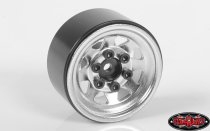 Stamped Steel 1.0″ Stock Beadlock Wheels (Silver)